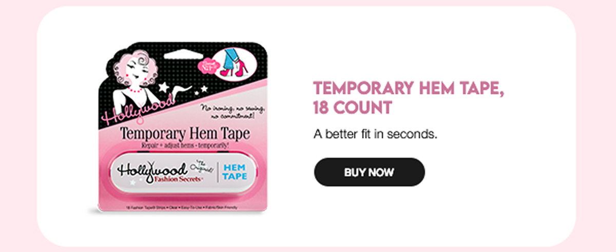 temporary hem tape 18 count