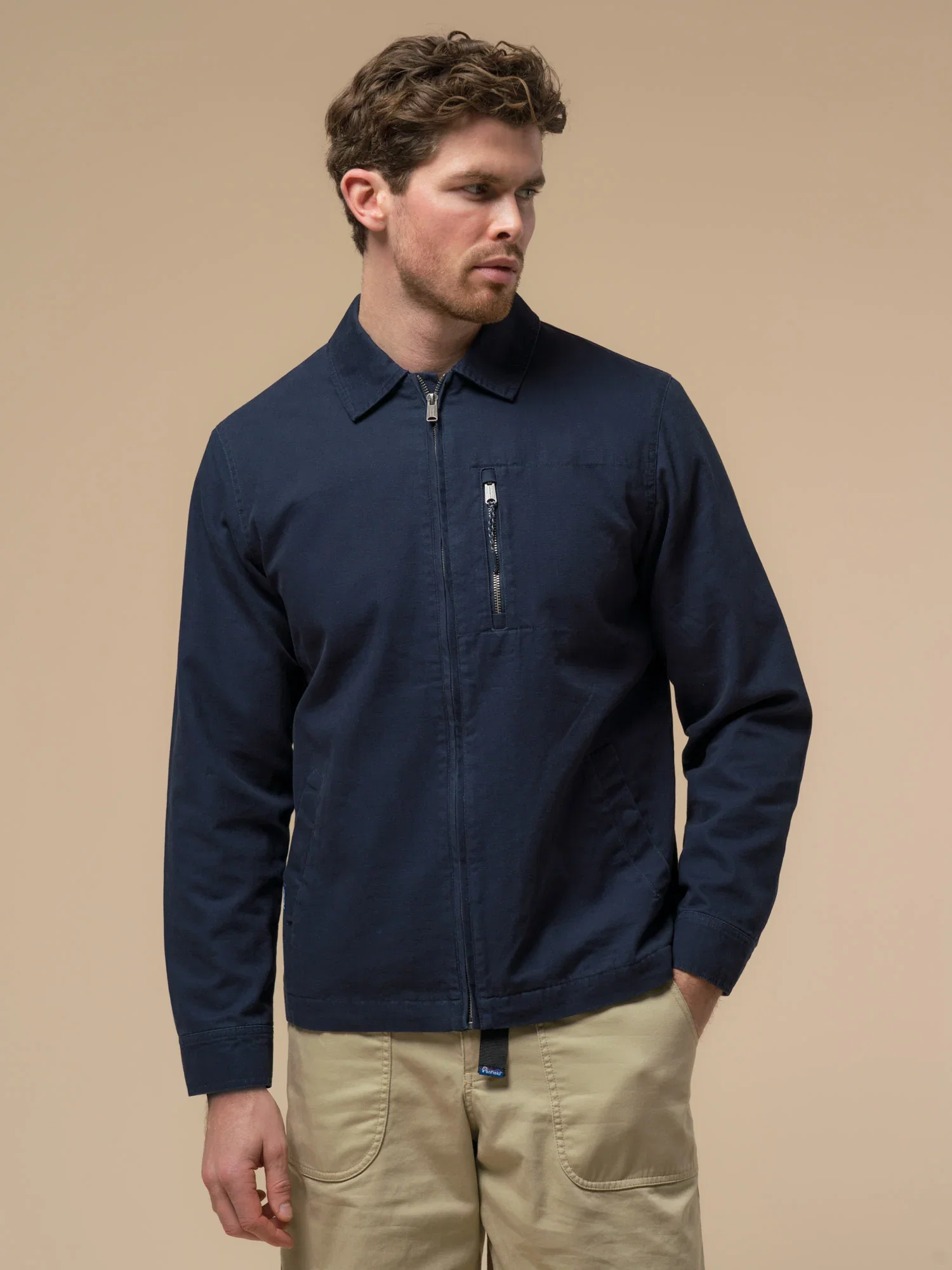 Harwich Jacket in Navy Blue