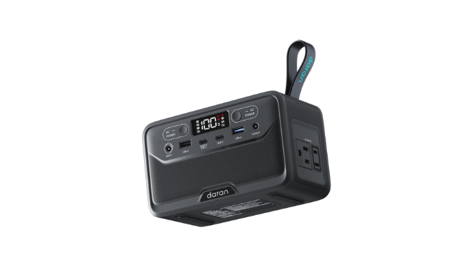 2026 Portable Power Station 89.6Wh LiFePO4 Battery
