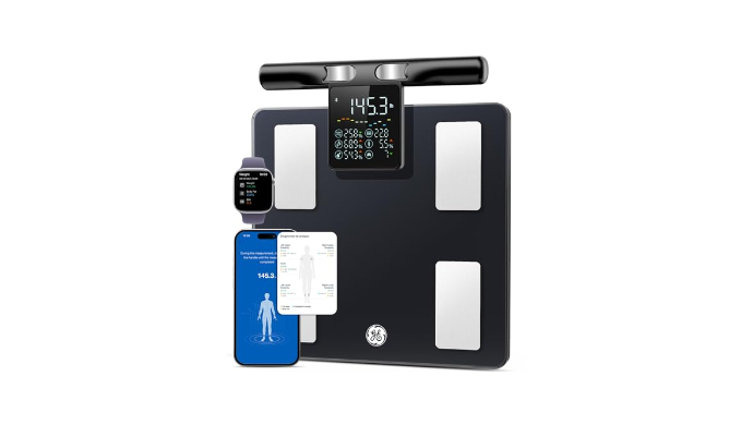 GE Smart Scale for Body Weight: 8-Electrode Body P...