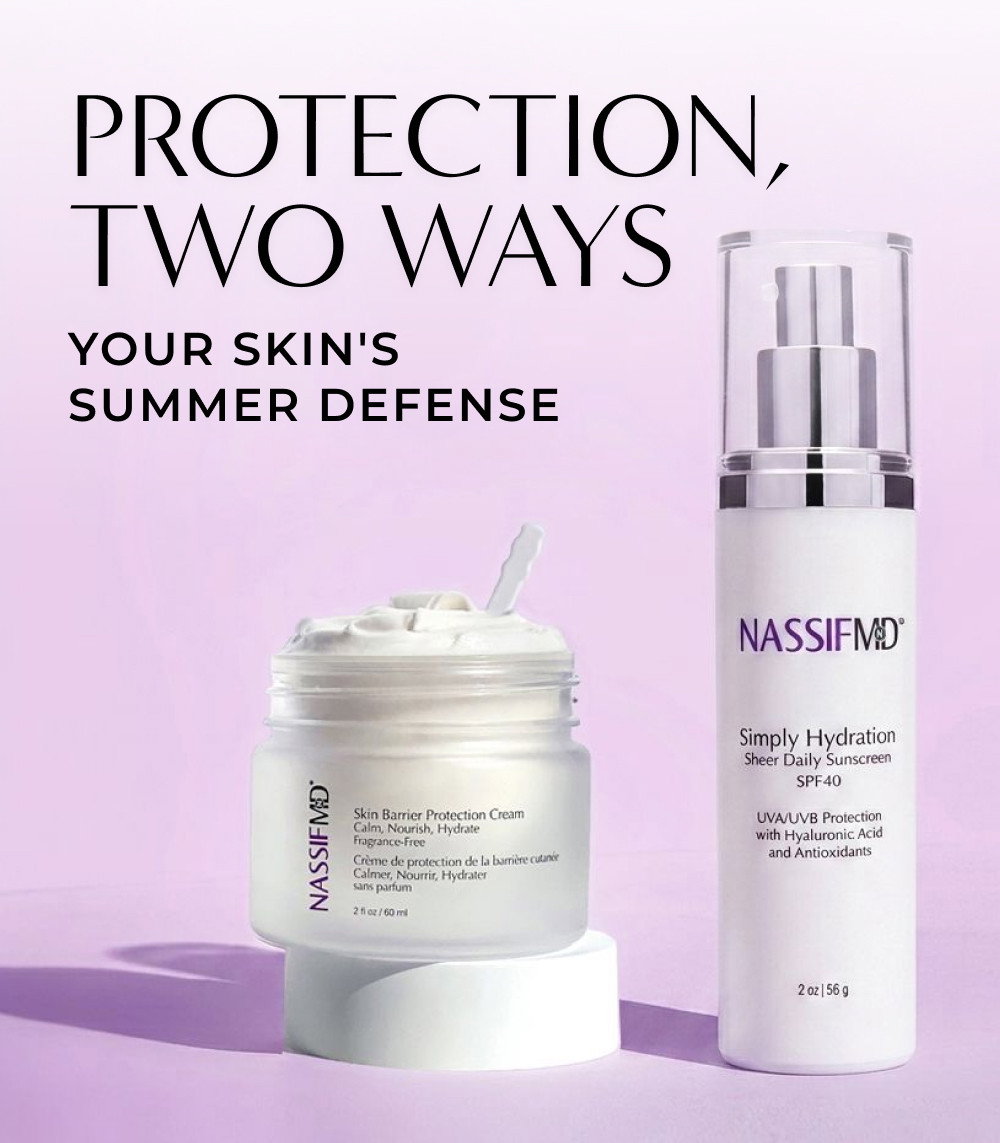 PROTECTION, TWO WAYS YOUR SKIN'S SUMMER DEFENSE