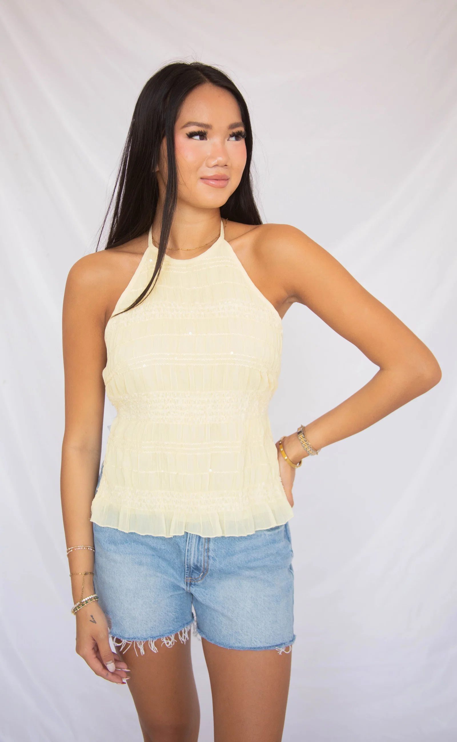 Image of all yours halter top
