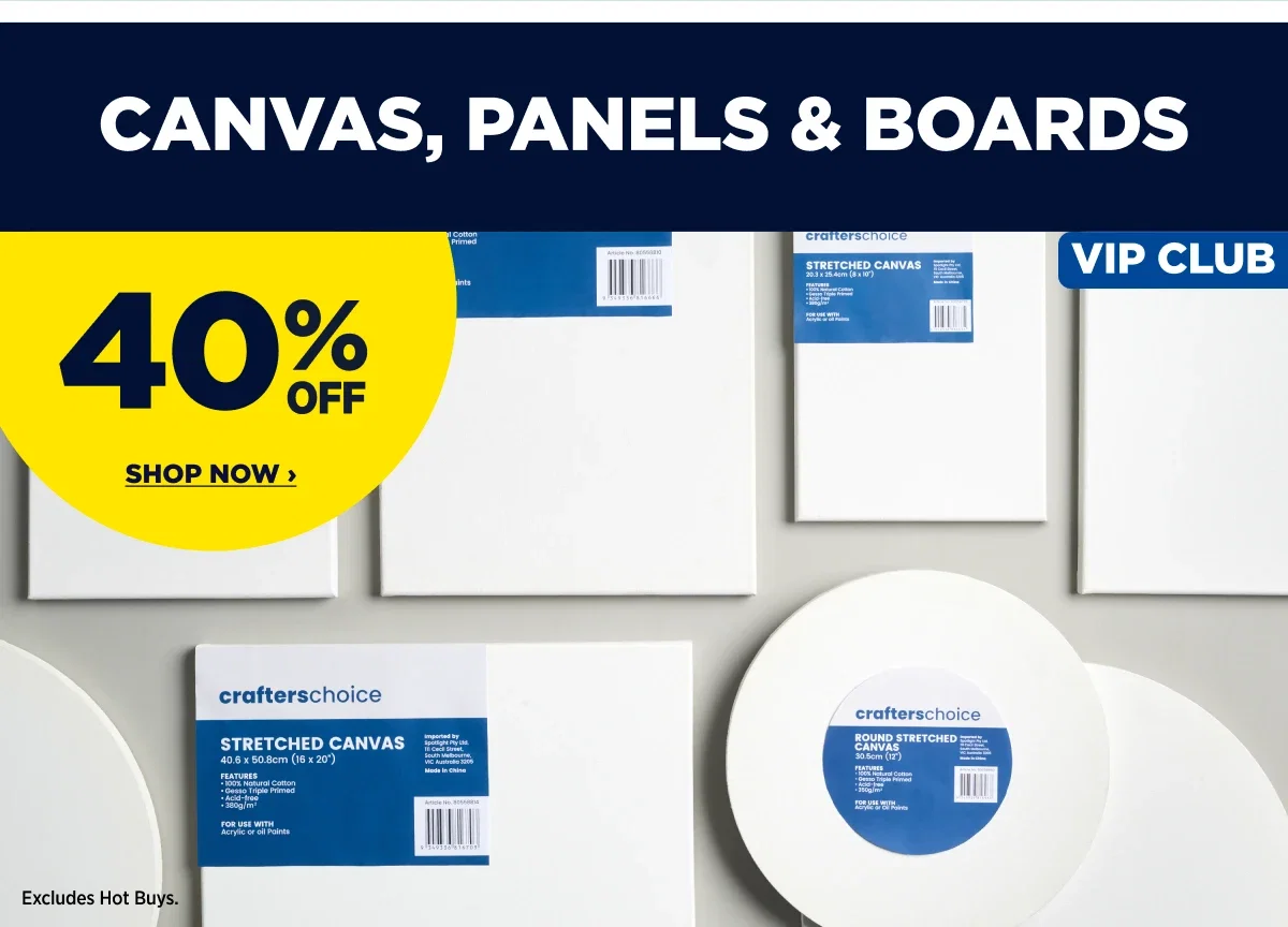 Canvas Panels & Boards
