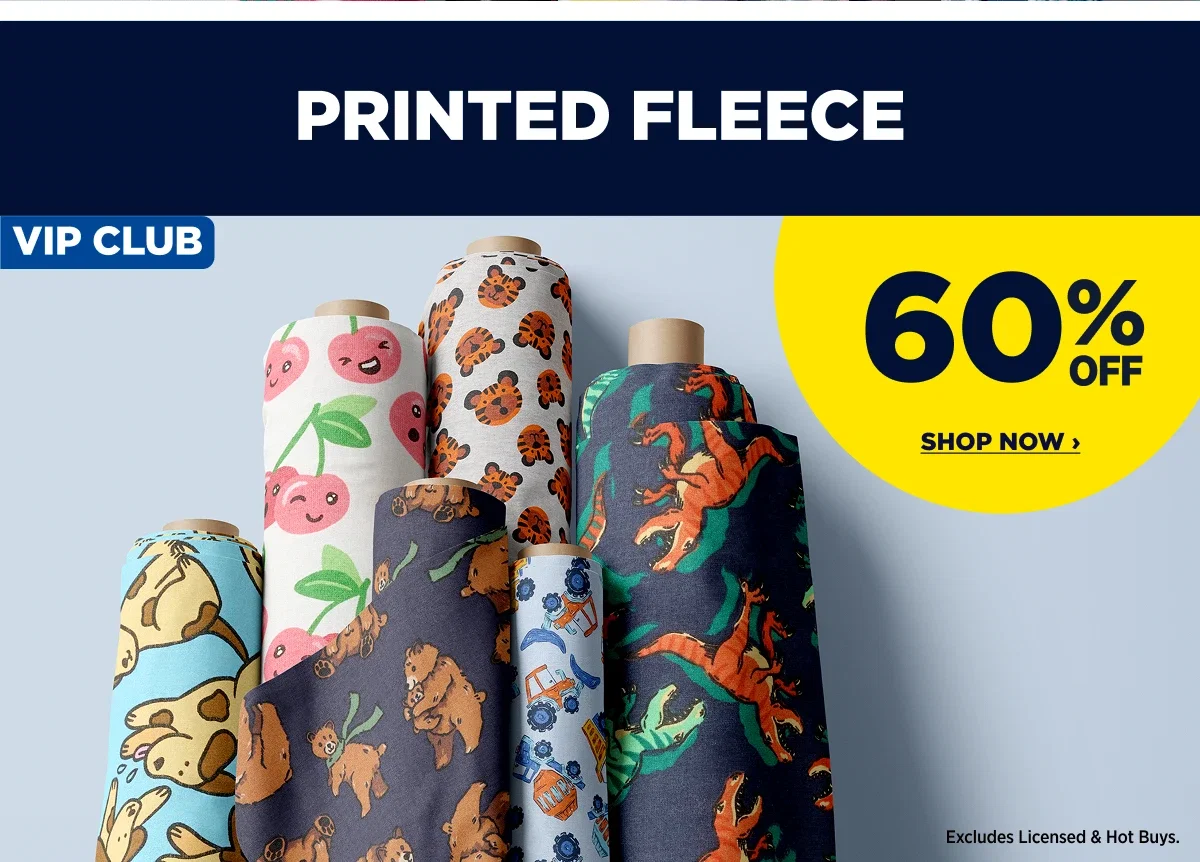 Printed Fleece