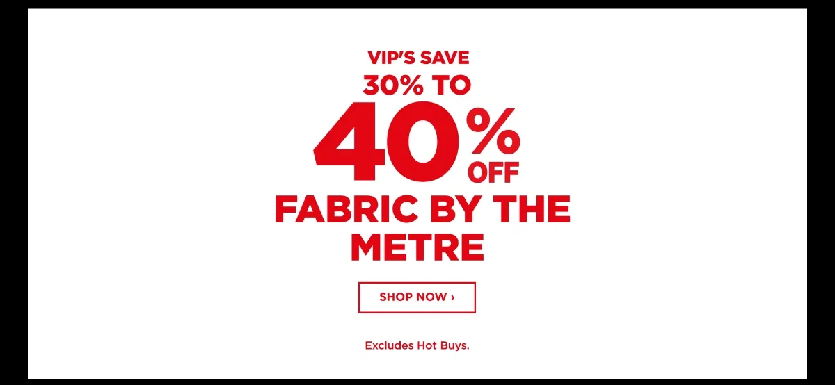 Fabric by the meter