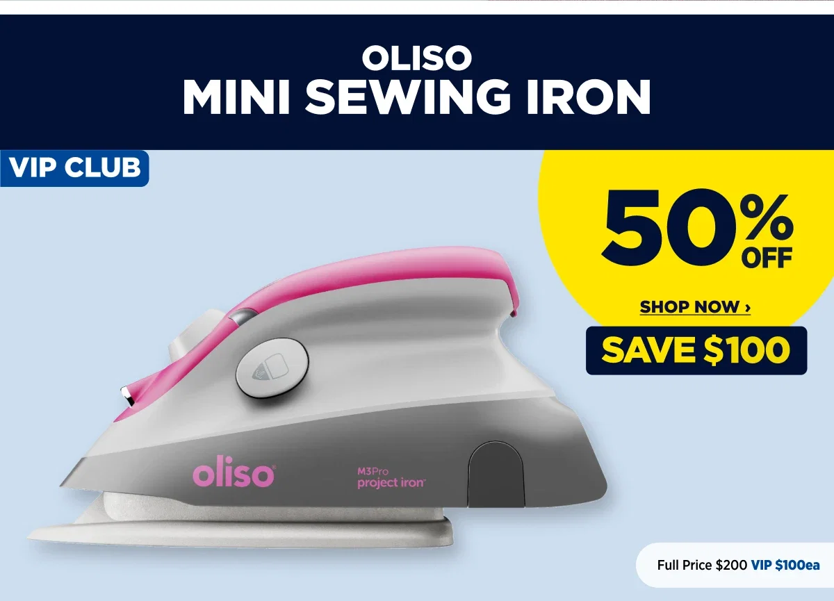 Oliso Mini Sewing Iron