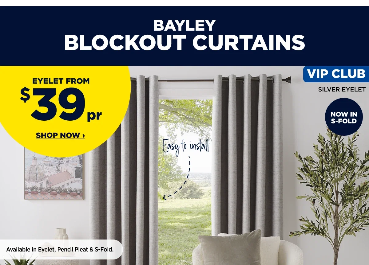 Bayley Blockout Curtain