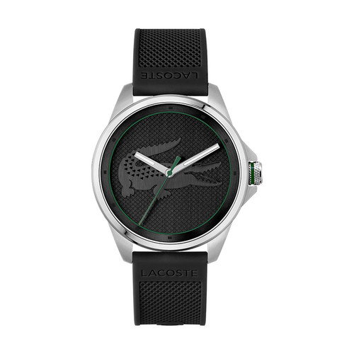 Montre Homme  Lacoste Montres LE CROC 2011156 - Bracelet Silicone Noir