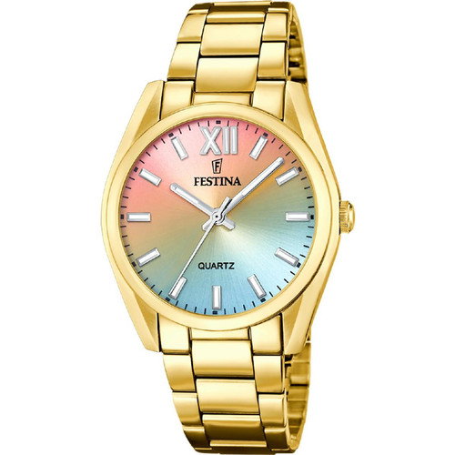 Montre femme Festina 20640-7 - Bracelet Acier Doré