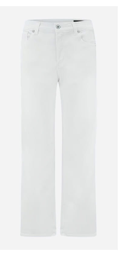 Brinley Crop In Gallery White