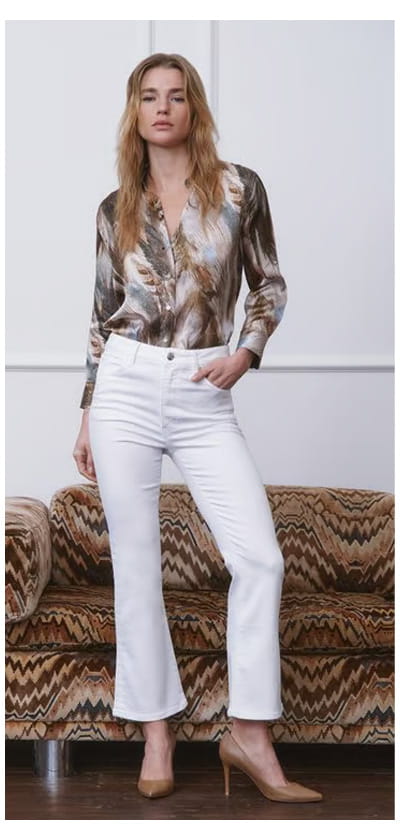 Le Sleek Straight In White
