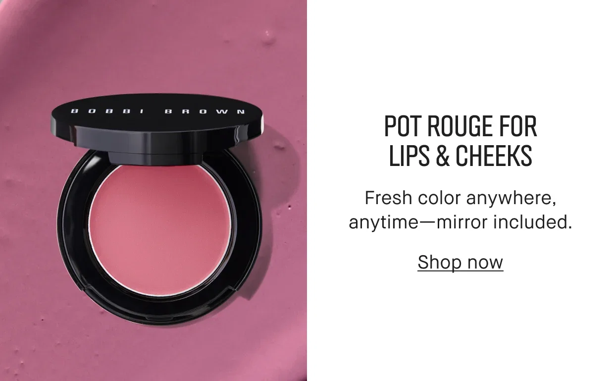 POT ROUGE FOR LIPS & CHEEKS | Fresh color anywhere, anytime-mirror included. | Shop now