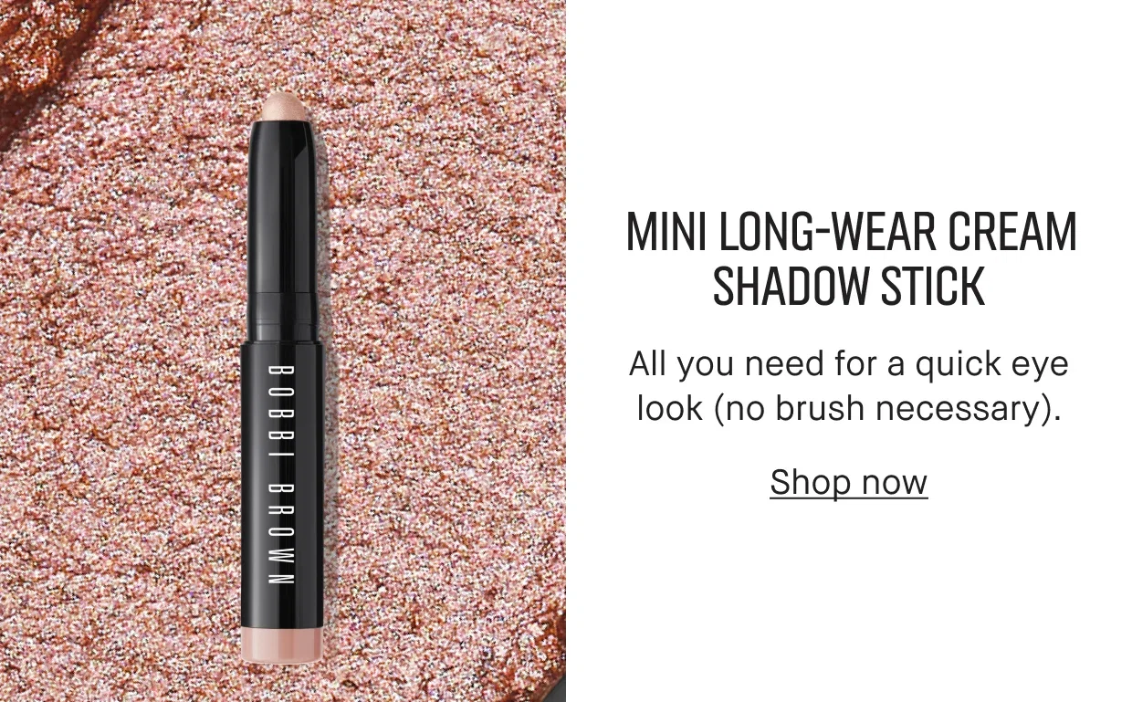 MINI LONG-WEAR CREAM SHADOW STICK | All you need for a quick eye look (no brush necessary). | Shop now