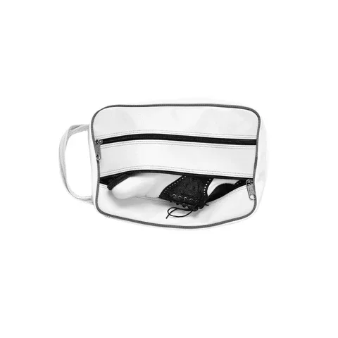 Jones Golf Classic White Shoe Bag