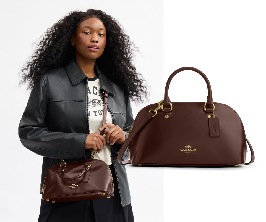 Lara Satchel Bag Maple