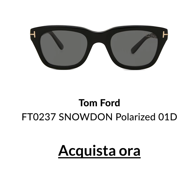 Tom Ford FT0237 SNOWDON Polarized 01D