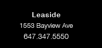 Leaside 1553 Bayview Ave 647.347.5550
