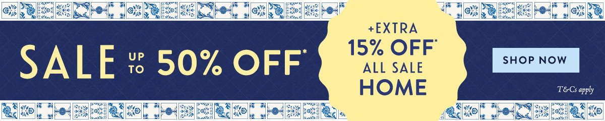 Extra 15% off SALE HOME > 