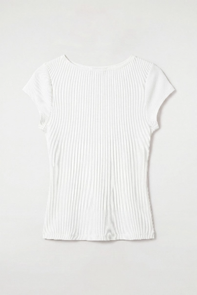Slim Boat Neck Tee