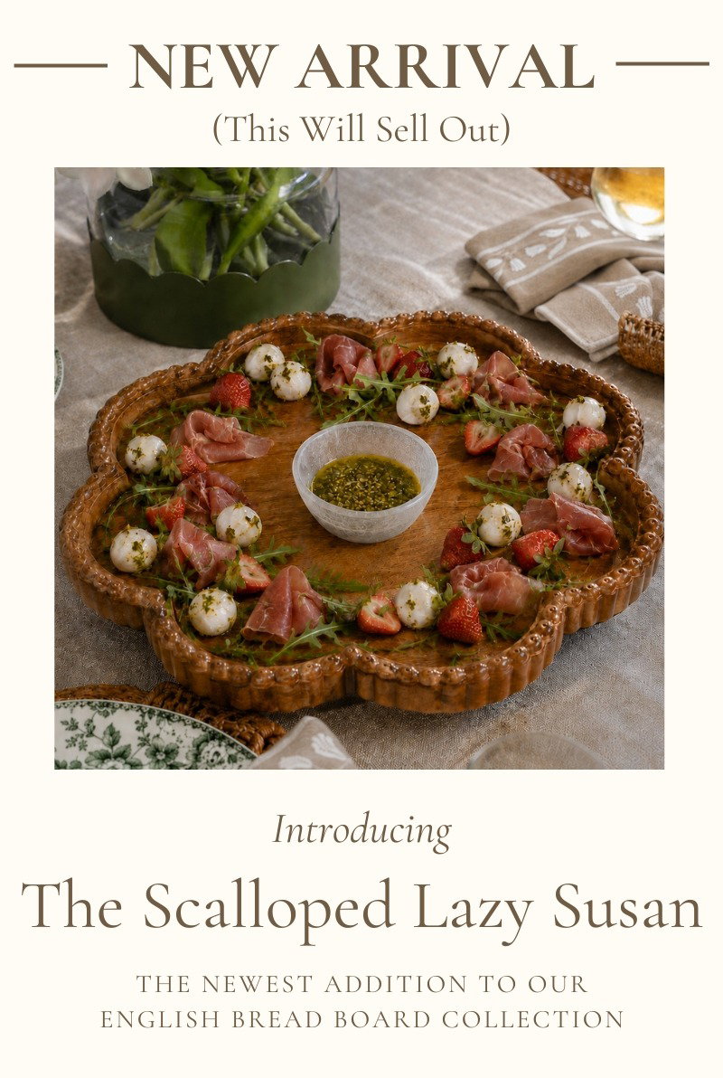 Scalloped Lazy Susan
