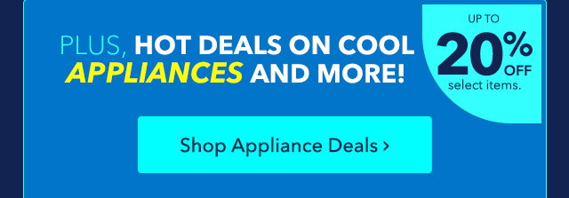 Shop Cyber Sale Appliance Deals