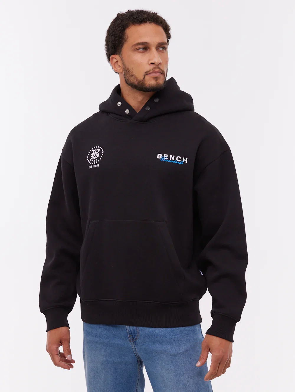 Image of Ledall Back Graphic Hoodie - Black