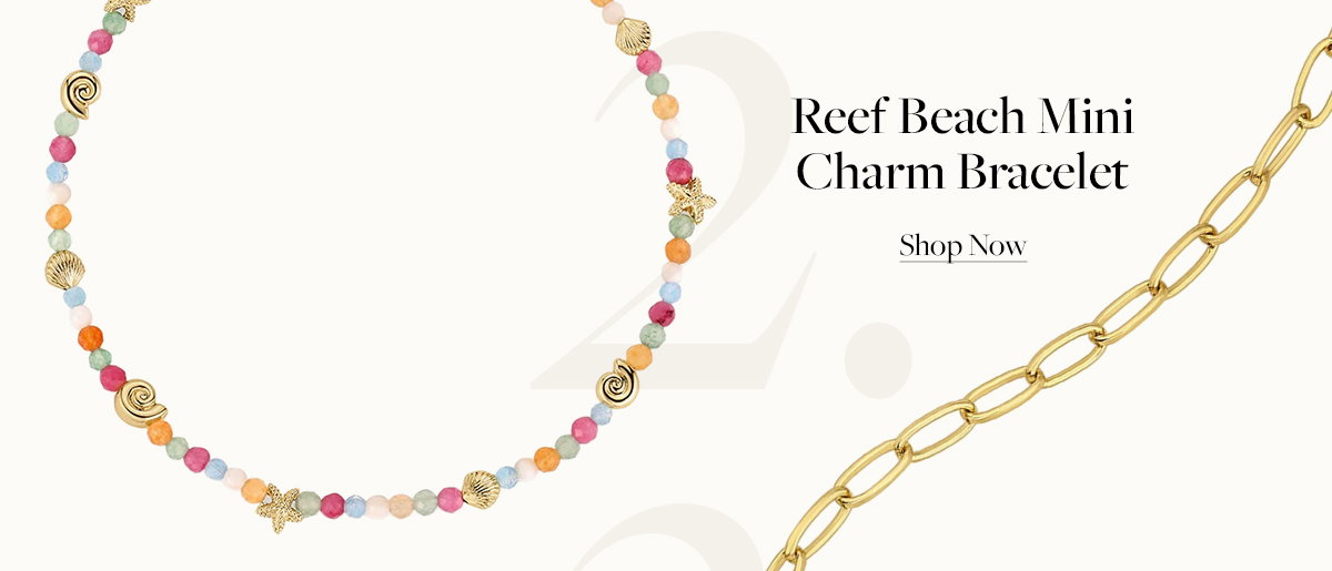 Reef Beach Mini Charm Bracelet