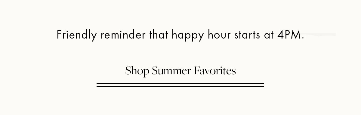 Shop Summer Favorites