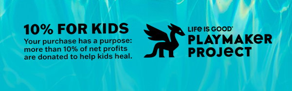 Your purchase helps kids in need. More than 10% of net profits are donated to help kids heal.