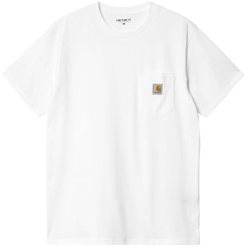 Carhartt WIP Short Sleeve Pocket T-Shirt - White