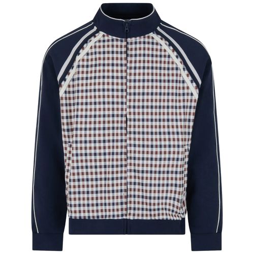 Aquascutum Active Scuba Club Check Track Top - House Check