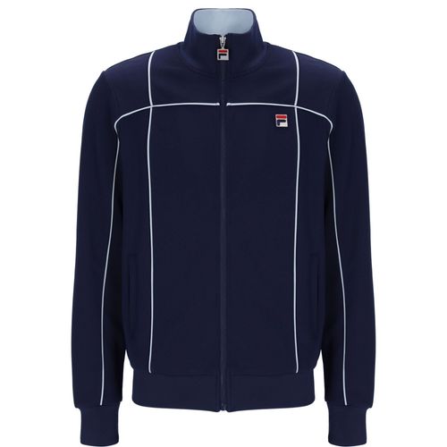 Fila Vintage Armando Piping Track Top - Fila Navy