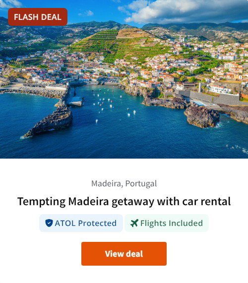 Tempting Madeira getaway with car rental