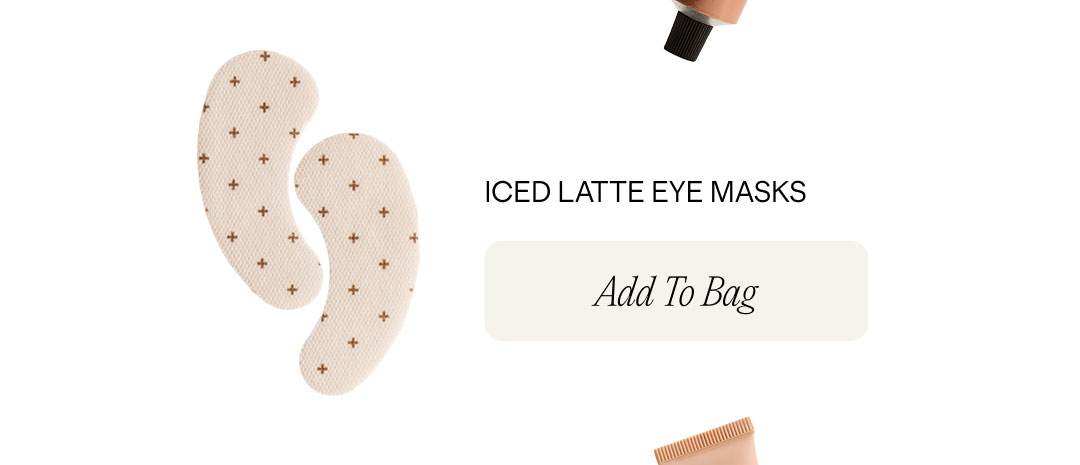 Shop Iced Latte Eye Masks