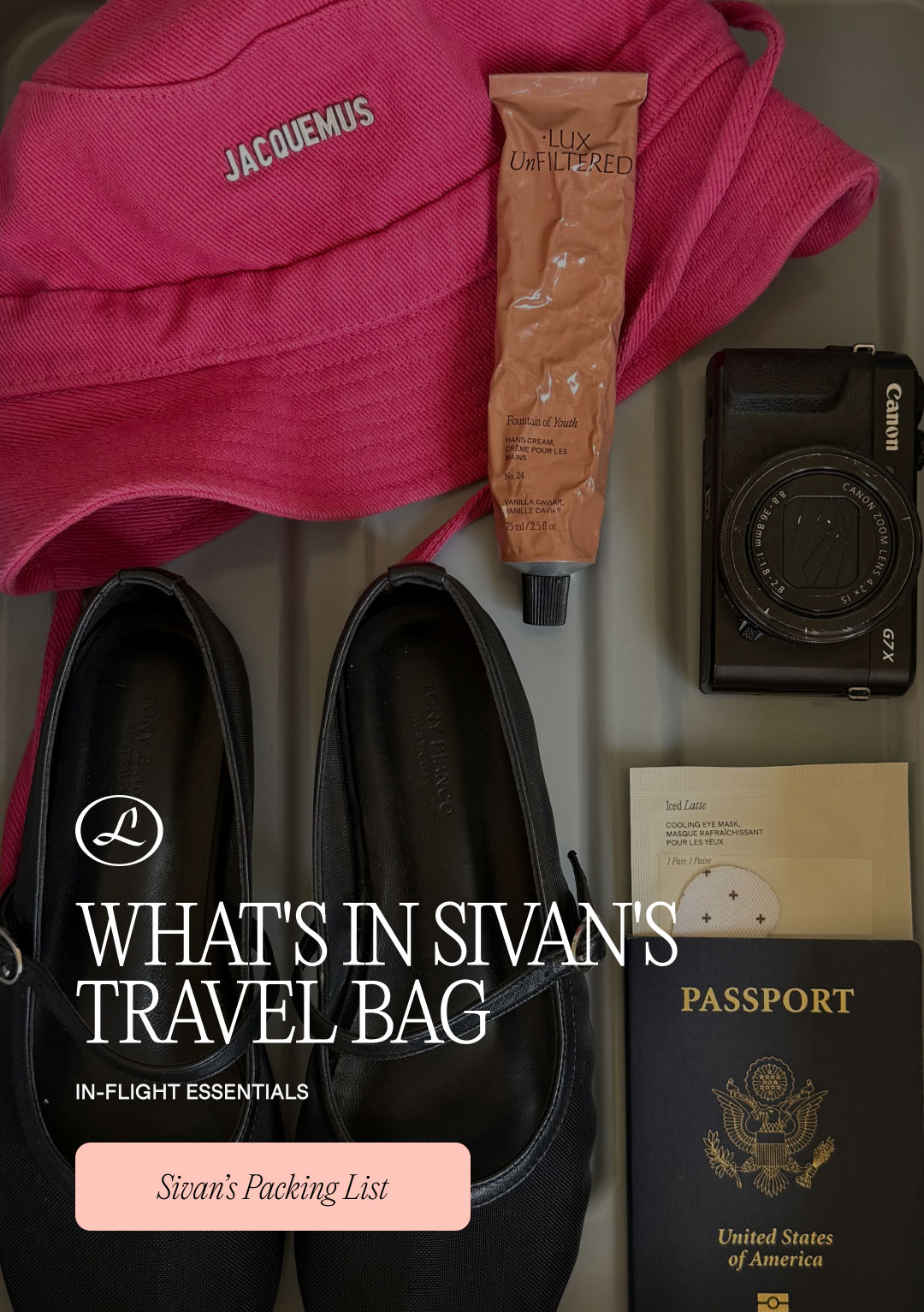 Sivan's In Flight Essentials