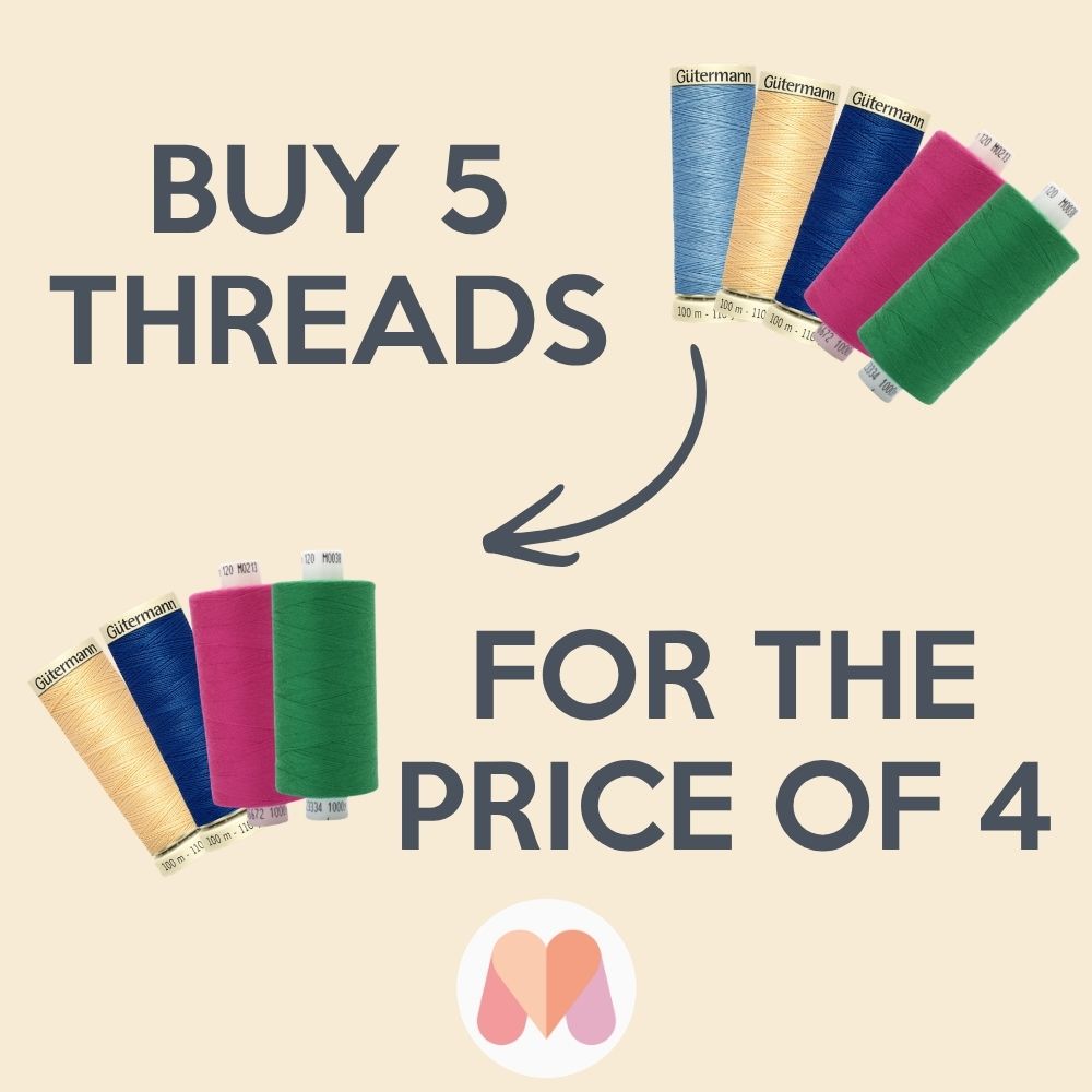 Buy 5 threads for the price of 4