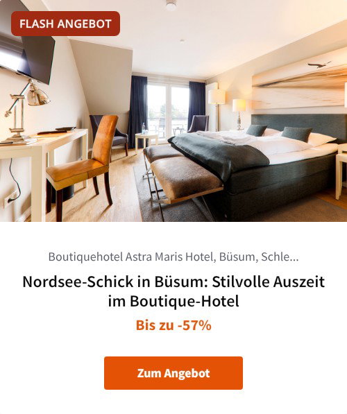 Nordsee-Schick in Büsum: Stilvolle Auszeit im Boutique-Hotel