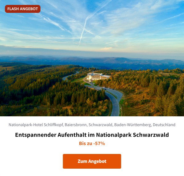 Entspannender Aufenthalt im Nationalpark Schwarzwald
