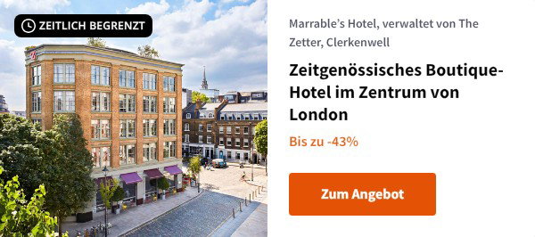 Zeitgenössisches Boutique-Hotel im Zentrum von London