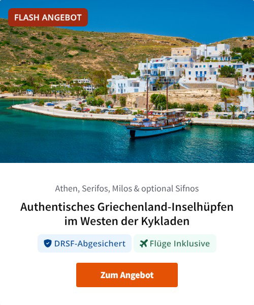Authentisches Griechenland-Inselhüpfen im Westen der Kykladen