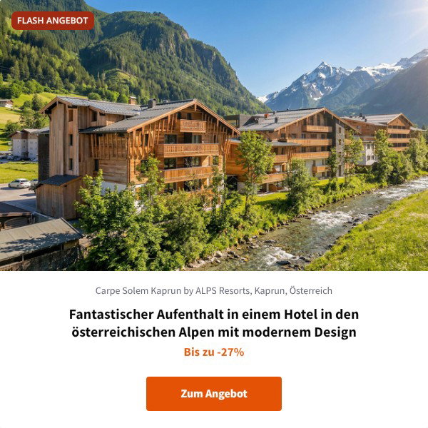 Fantastischer Aufenthalt in einem Hotel in den österreichischen Alpen mit modernem Design