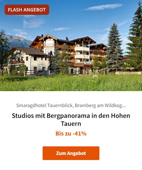 Studios mit Bergpanorama in den Hohen Tauern