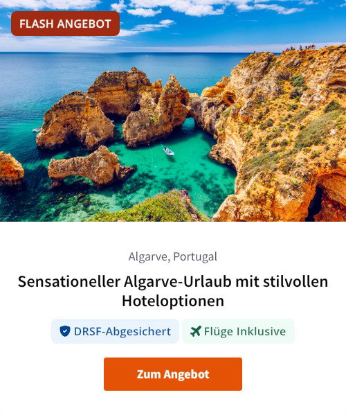 Sensationeller Algarve-Urlaub mit stilvollen Hoteloptionen