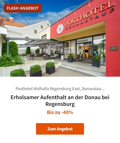 Erholsamer Aufenthalt an der Donau bei Regensburg
