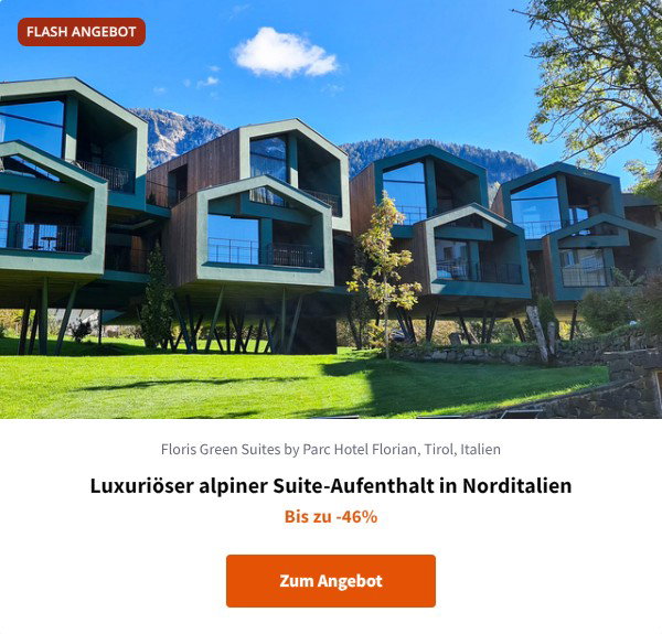 Luxuriöser alpiner Suite-Aufenthalt in Norditalien