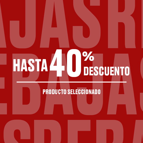 !Segundas Rebajas! -40% 