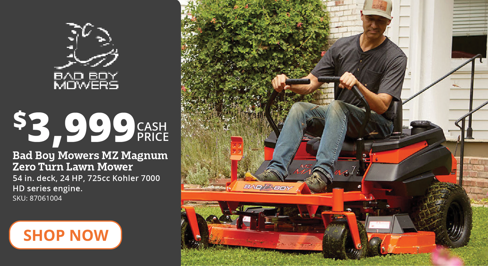 MZ MAGNUM 54in (KOHLER 7000 KT740) MOWER