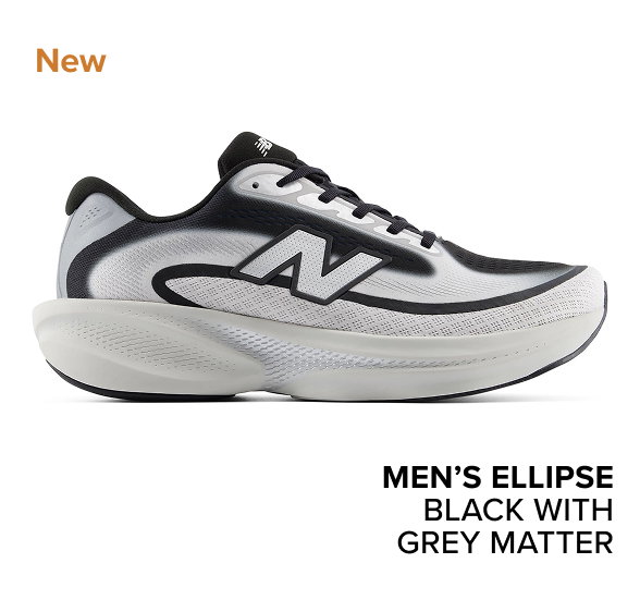 men’s Ellipse BLACK WITH GREY MATTER