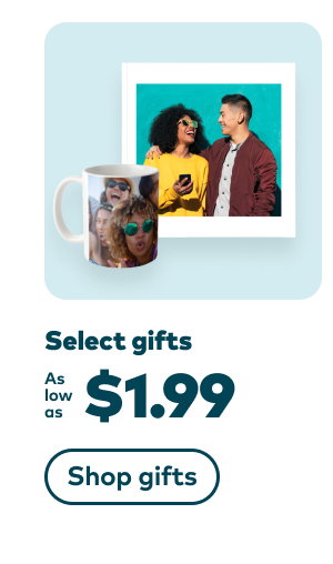 Select gifts as low as $1.99. Shop gifts.