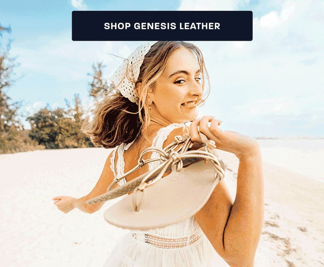 Shop Genesis in Gold Leather